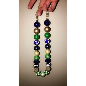 Bubble bead necklaces